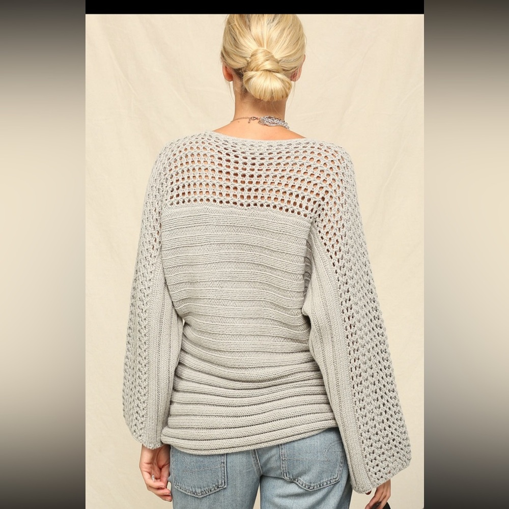 KYEMI OPEN KNIT SWEATER ❤️NEW COLLECTION IN STORES❤️ - Picture 2 of 4